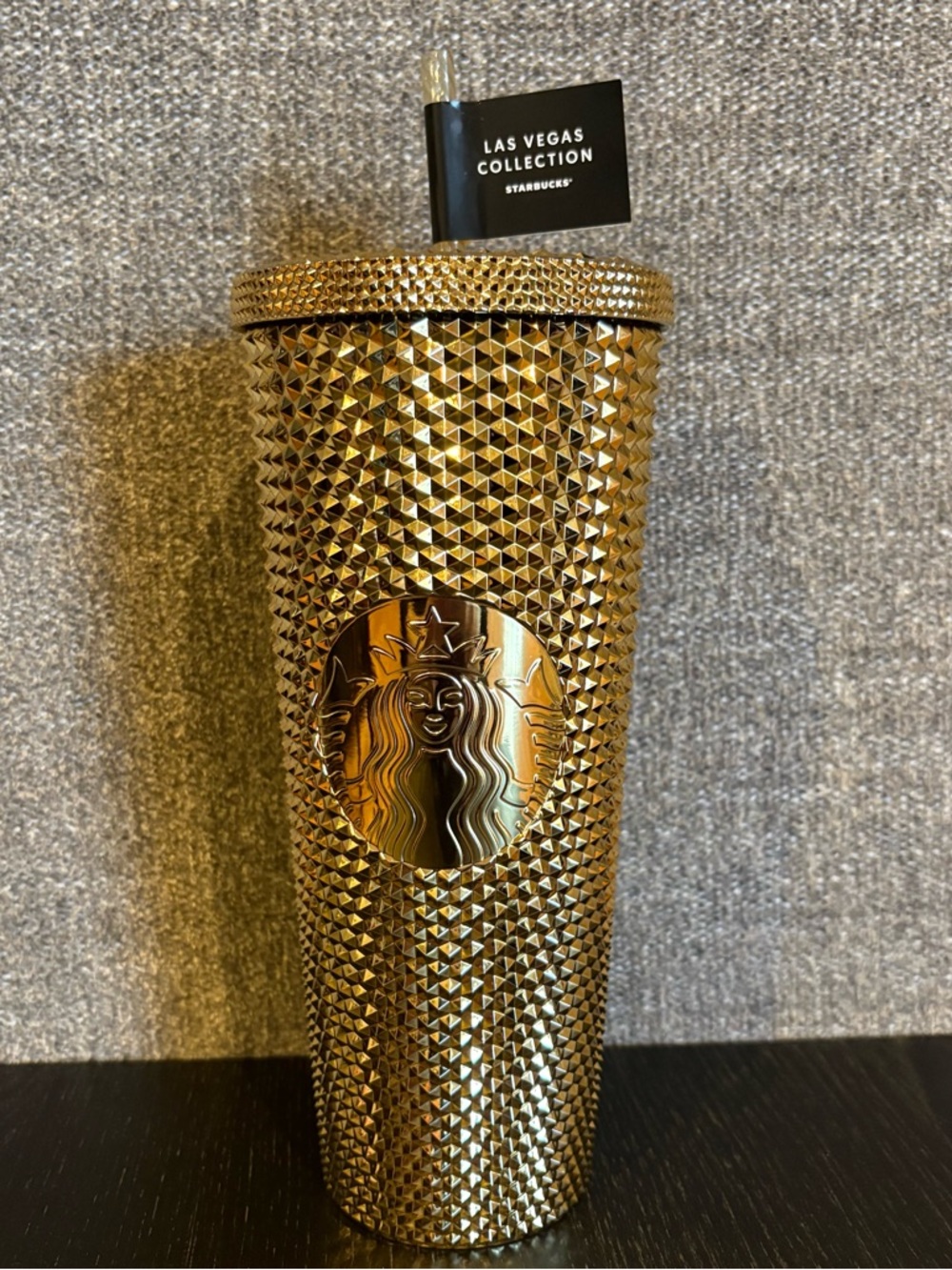 Las Vegas Starbucks Gold Tumbler